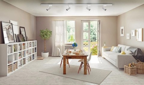 Reflektor LED lampa szynowa czarna 35W 3 fazowa 4500K 3500lm kąt świecenia 35°