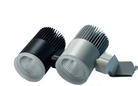 Reflektor LED szynowy lampa szynowa 30W 1 faza 4000K-4500K 3550lm kąt świecenia 30° dioda COB