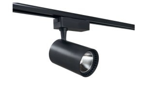 Reflektor LED szynowy lampa szynowa 30W 1 fazowa 3000K czarna