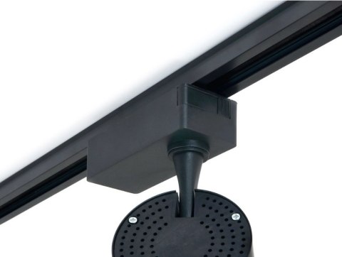 Reflektor LED szynowy lampa szynowa 30W 1 fazowa 3000K czarna