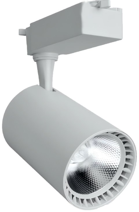 Reflektor LED szynowy lampa szynowa 30W 1 fazowa 6000K biała