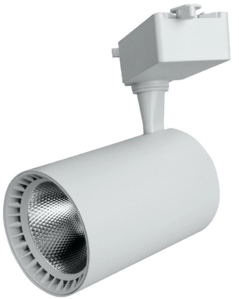 Reflektor LED szynowy lampa szynowa 30W 1 fazowa 6000K biała