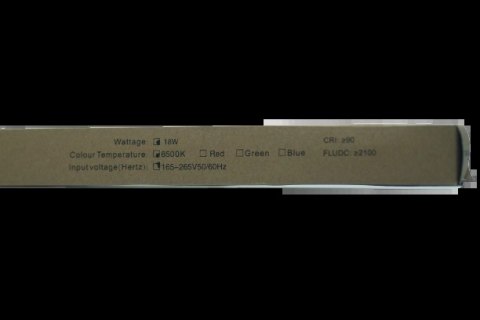 Świetlówka jarzeniówka LED mocna trwała T8 alu plastik 18W 120cm 6500K 2100lm zasilanie dwustronne