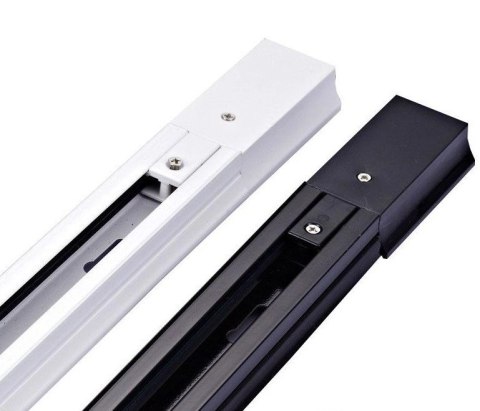 Szyna 1 fazowa szynoprzewód biała 1mb listwa szynowa do lamp + zasilanie zaślepka