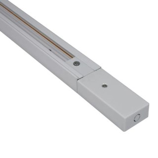 Szyna 1 fazowa biała szynoprzewód 2mb listwa szynowa do lamp + zasilanie zaślepka