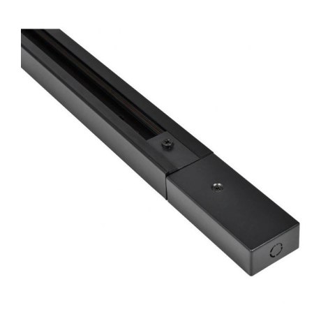 Szyna 1 fazowa szynoprzewód czarna 2mb szynoprzewód listwa szynowa do lamp + zasilanie zaślepka