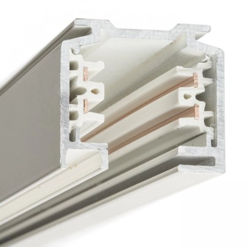 Szyna 3 fazowa szynoprzewód biała 1mb listwa szynowa do lamp + zasilanie zaślepka