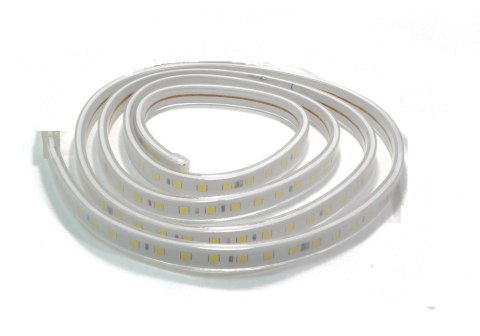 Wąż gumowy taśma LED 1 dioda 1mb 7W 6500K 72d/m 700lm IP67 230V