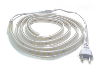 Wąż gumowy taśma LED 1 dioda 1mb 7W RGB 60d/m 700lm IP67 230V