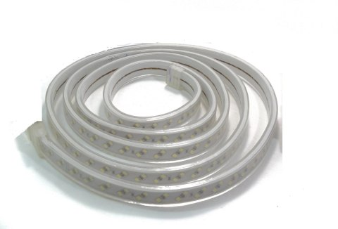 Wąż gumowy taśma LED 2 diody 1mb 12W 3000K 180d/m 1200lm IP67 230V