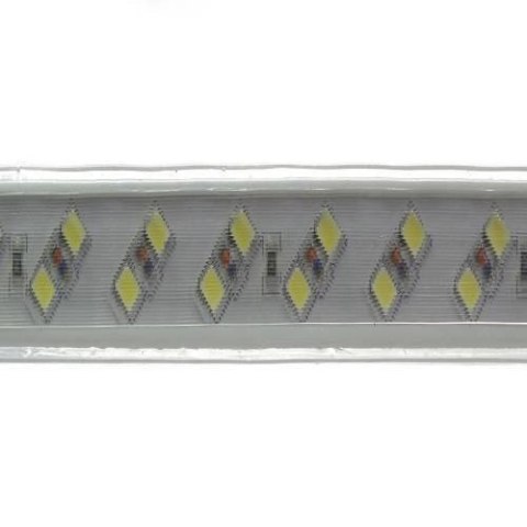 Wąż gumowy taśma LED 2 diody 1mb 9W 3000K 180d/m 900lm IP67 230V