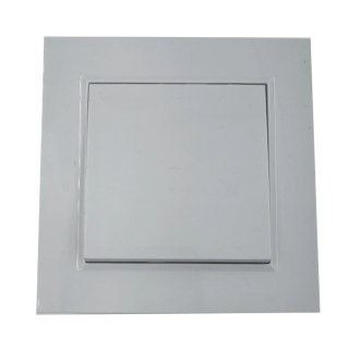 Włącznik wyłącznik przełącznik światła pojedynczy biały