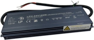 ZASILACZ 100W 24V HERMETYCZNY LPH100W EKSTRA SLIM IP67