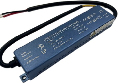 ZASILACZ 150W 12V HERMETYCZNY LPXS150W SLIM IP67