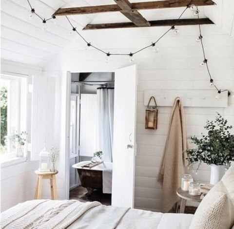 Zestaw girlanda ogrodowa żarówkowa 15m 15pkt+15szt żarówka vintage retro Edison Filament LED 2W ST45 E27 2800K