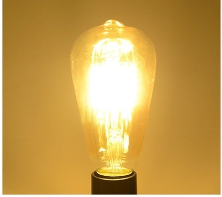 Zestaw girlanda ogrodowa żarówkowa 20m 20pkt + 20szt żarówka LED ST64 E27 Filament 2300K 8W