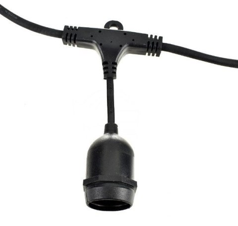 Zestaw girlanda ogrodowa żarówkowa 20m 20pkt + 20szt żarówka vintage retro Edison Filament LED 2W G45 E27 2300K