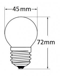 Zestaw girlanda ogrodowa żarówkowa 20m 20pkt+20szt żarówka vintage retro Edison Filament LED 4W G45 E27 2800K
