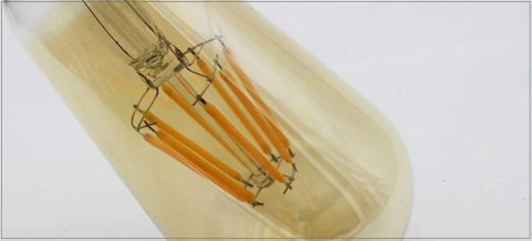 Zestaw girlanda ogrodowa żarówkowa 5m 5pkt + 5 szt żarówka vintage Edison LED 8W ST64 E27 2300K