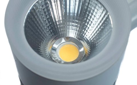 Reflektor LED szynowy lampa szynowa 30W 1 faza 4500K 3550lm kąt świecenia 30° dioda COB