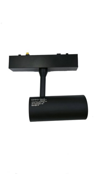 Reflektor Spot Szynowy Magnetyczny LED 10W 3000K 48V Czarny - Nowoczesne Oświetlenie