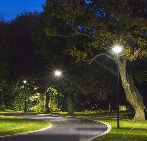 Słup Maszt Oświetleniowy do Lamp latarni ulicznych czarny 3m + przedłużka 1m + kotwa kosz zbrojeniowy fundament