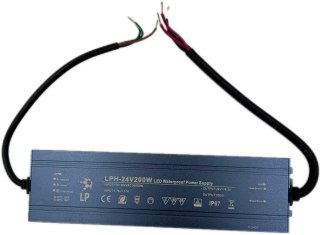 ZASILACZ 200W 24V HERMETYCZNY LPH200W EKSTRA SLIM IP67