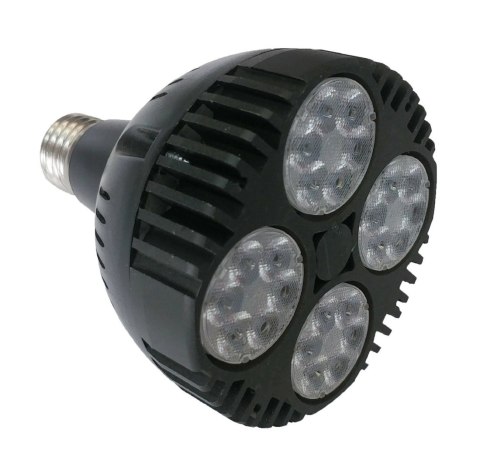 Żarówka E27 LED PAR30 czarna 18° 30W 6000K do doświetlenia roślin
