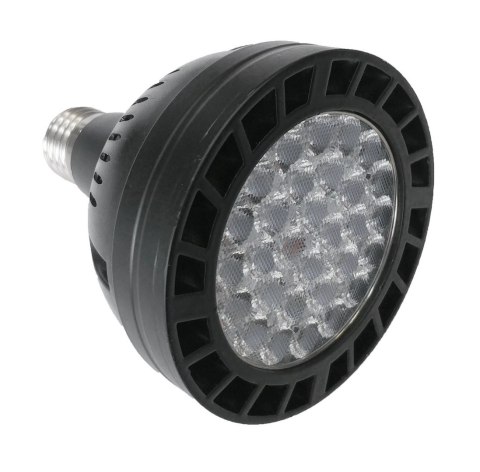 Żarówka E27 LED PAR30 czarna 24° 45W 3000K ciepła barwa do doświetlania roślin