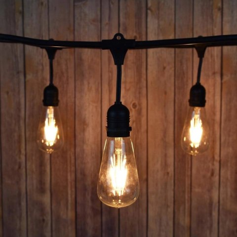 Żarówka LED ST64 E27 Filament 2300K 8W retro typ Edison barwa ciepła