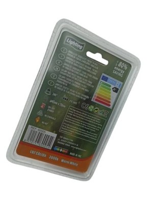 Żarówka LED bulb E27 5W 350lm 3000K ciepła