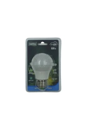 Żarówka LED bulb E27 7W 520lm 6000K biała zimna