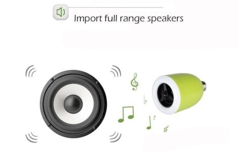 Żarówka LED smart głośnik bluetooth E27 5W biała