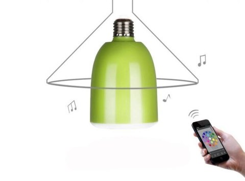 Żarówka LED smart głośnik bluetooth E27 5W biała