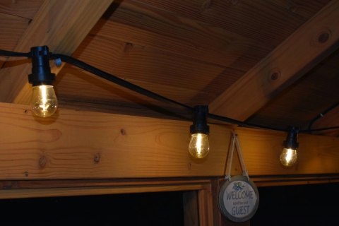 Żarówka vintage retro Edison Filament LED 1W ST45 E27 2800K barwa ciepła