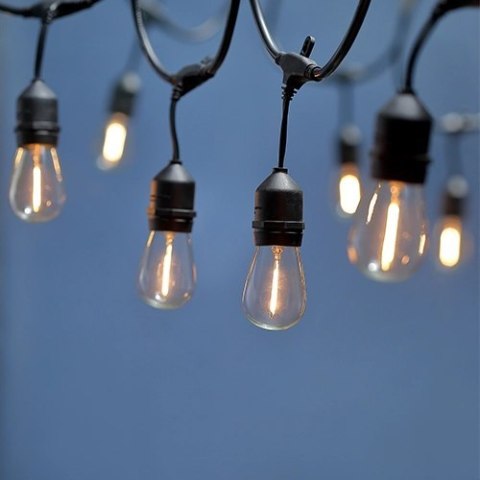 Żarówka vintage retro Edison Filament LED 1W ST45 E27 2800K barwa ciepła