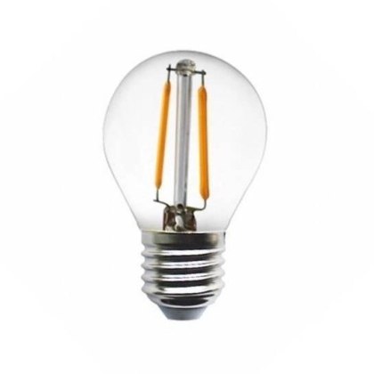 Żarówka vintage retro Edison Filament LED 2W G45 E27 2700K barwa ciepła