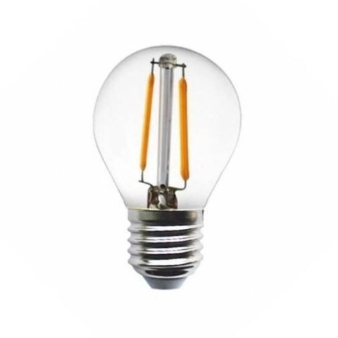 Żarówka vintage retro Edison Filament LED 2W G45 E27 2700K barwa ciepła