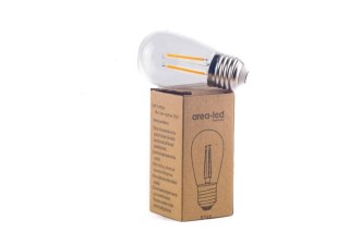 Żarówka vintage retro Edison Filament LED 2W ST45 E27 4000K barwa neutralna