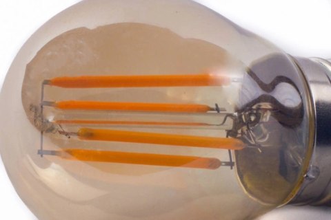 Żarówka vintage retro Edison Filament LED 4W G45 E27 2300K amber barwa ciepła