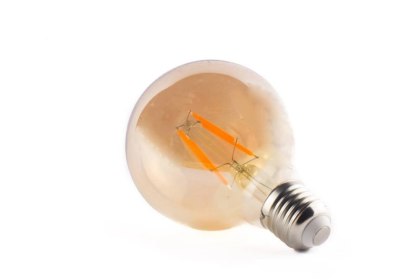 Żarówka vintage retro Edison Filament LED 4W G80 E27 2300K amber barwa ciepła