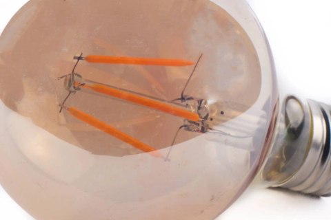 Żarówka vintage retro Edison Filament LED 4W G80 E27 2300K amber barwa ciepła
