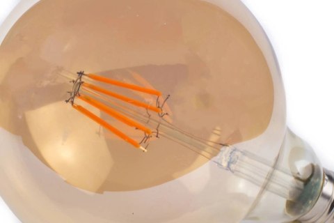 Żarówka vintage retro Edison Filament LED 4W G80 E27 2300K amber barwa ciepła