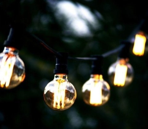 Żarówka vintage retro Edison Filament LED 4W G80 E27 2300K amber barwa ciepła