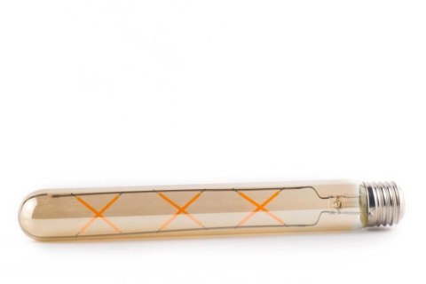 Żarówka vintage retro Edison Filament LED 6W T225 E27 2300K amber barwa ciepła