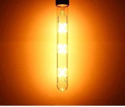 Żarówka vintage retro Edison Filament LED 6W T225 E27 2300K amber barwa ciepła