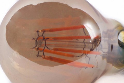 Żarówka vintage retro Edison Filament LED 8W G80 E27 2300K amber barwa ciepła