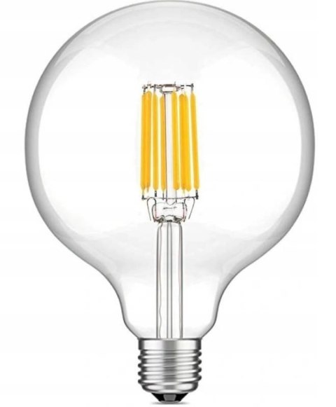 Żarówka vintage retro Edison Filament LED 8W G80 E27 2700K barwa ciepła