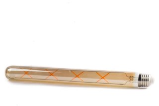 Żarówka vintage retro Edison Filament LED 8W T300 E27 2300K amber barwa ciepła