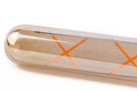 Żarówka vintage retro Edison Filament LED 8W T300 E27 2300K amber barwa ciepła